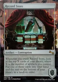 201/216 RECORD STORE RARE UNSTABLE MTG CARD - Image 1