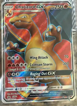 Pokemon TCG Charizard-GX #SM60 Black Star Promo Card Holo -Near Mint - Image 3