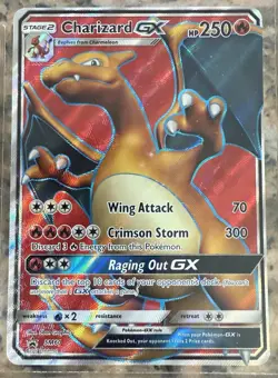 Pokemon TCG Charizard-GX #SM60 Black Star Promo Card Holo -Near Mint - Image 4