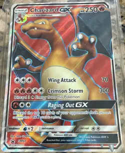 Pokemon TCG Charizard-GX #SM60 Black Star Promo Card Holo -Near Mint - Image 5