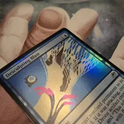 FOIL U 0054 Desculpting Blast Instant Uncommon Edge of Eternities MTG Card - Image 2