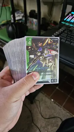 Gundam Card Game Wings Of Advance Starter Deck FULLY SLEEVED (English) - Image 1