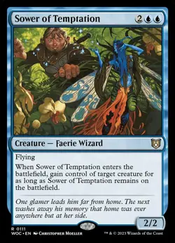 1x Sower of Temptation Moderate Play MTG Magic - Kid Icarus - - Image 1