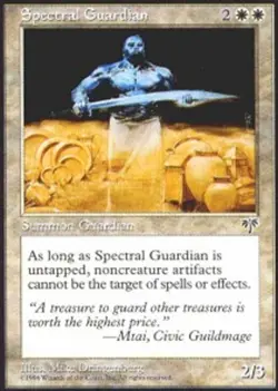 1x Spectral Guardian Moderate Play MTG Magic - Kid Icarus - - Image 1