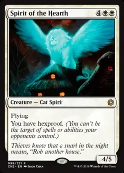 1x Spirit of the Hearth - Foil Moderate Play MTG Magic - Kid Icarus - - Image 1