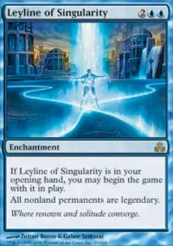 1x Leyline of Singularity Moderate Play MTG Magic - Kid Icarus - - Image 1