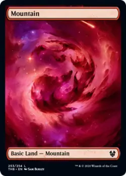 1x Mountain Moderate Play MTG Magic - Kid Icarus - - Image 1