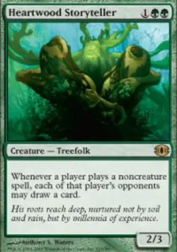 1x Heartwood Storyteller Moderate Play MTG Magic - Kid Icarus - - Image 1