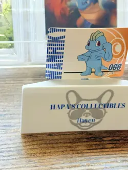 Pokemon Wanriky (Machop) 066 Anime Mini Card Nintendo Japanese Very Rare NM - Image 2