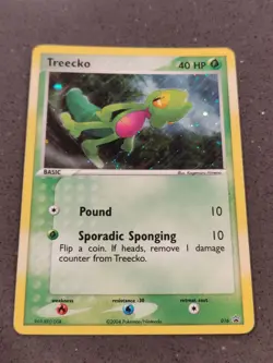 Pokemon TCG: Treecko (#016) - Promo Holo NM - Image 1