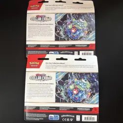 Pokemon SV7 Stellar Crown 3-Pack Booster Blister Packs Set of 2 - SEALED! (B) - Image 2