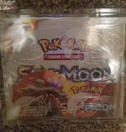 Pokemon - Sun & Moon Base Set Booster Box Factory Sealed 36 Packs W/Case - Image 1