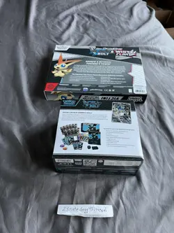 Pokemon Scarlet & Violet Black Bolt ETB With Victini Illustration Collection - Image 4