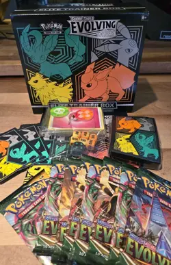 Pokemon Elite Trainer Boxes. Evolving Skies. Open - Image 1