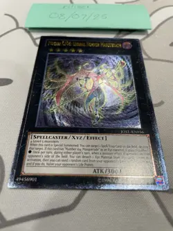 YuGiOh Number C104: Umbral Horror Masquerade JOTL-EN056 1st Ed. Ultimate Rare NM - Image 4