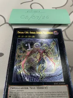 YuGiOh Number C104: Umbral Horror Masquerade JOTL-EN056 1st Ed. Ultimate Rare NM - Image 5