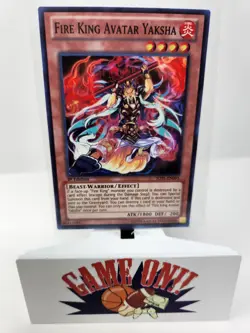 YuGiOh Fire King Avatar Yaksha JOTL-EN095 1st Edition Super Rare NM - Image 1