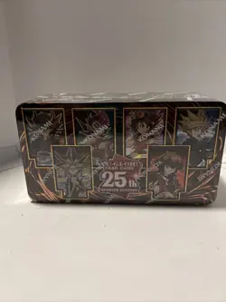 YuGiOh DUELING HEROES 25th ANNIVERSARY TIN MP23 MEGA PACKS FACTORY SEALED🔥 - Image 1