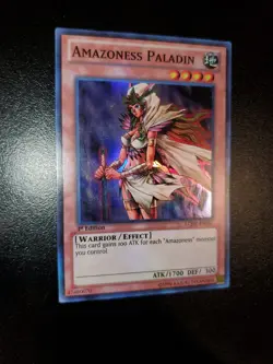 Yugioh 2013 Amazoness Paladin SR 1st Ed. LCJW-EN087 Near Mint - Image 2