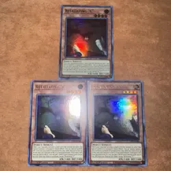 🔥 3x YUGIOH Retaliating "C" GFP2-EN108 ULTRA RARE NEAR MINT 1ST ED PLAYSET 🔥 - Image 1