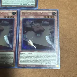 🔥 3x YUGIOH Retaliating "C" GFP2-EN108 ULTRA RARE NEAR MINT 1ST ED PLAYSET 🔥 - Image 4