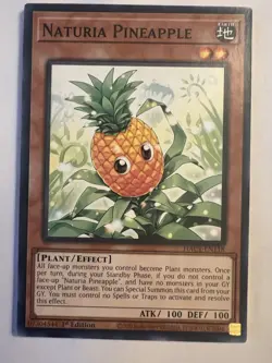 Naturia Pineapple - HAC1-EN118 Yugioh Hidden Arsenal - 1st Edition - Near Mint - Image 1