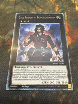 GERMAN English YuGiOh Dante Traveler of the Burning Abyss BLMR-EN081 - Image 1