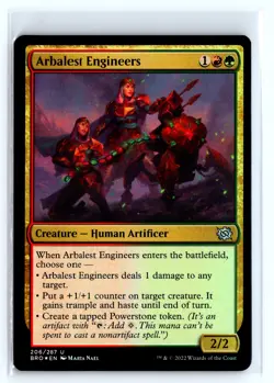 FOIL Arbalest Engineers The Brothers' War - MTG Magic the Gathering Card - Image 1