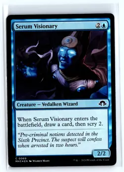 FOIL Serum Visionary Modern Horizons 3 Common - MTG Magic the Gathering Card - Image 1