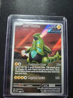 Iron Thorns SVP 098 Scarlet & Violet Holo Black Star Promo IR Pokemon Card - Image 1