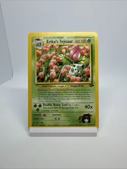 Pokemon TCG Gym Challenge Erika's Ivysaur Card 41/132 Unlimited Uncommon Nm - Image 1