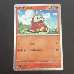 Fuecoco 002/015 - Holo - McDonald’s 2023 Pokemon TCG Card M23en - LP - Image 1