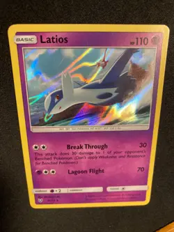 Pokemon LATIOS Card 41/73 Holo Rare Shinning Legends NM English TCG - NM - Image 5