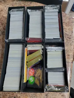2000+ Pokemon Card Bulk lot! Holo/Reverse/Common/Uncommon/Tins/Sleeves & More - Image 1