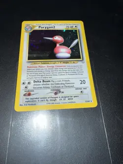 Pokemon Porygon2 TCG Neo Revelation Holo Card 12/64 Unlimited Holo Rare - Image 1