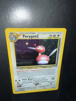 Pokemon Porygon2 TCG Neo Revelation Holo Card 12/64 Unlimited Holo Rare - Image 2