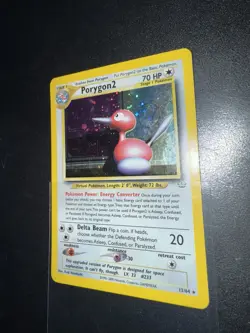 Pokemon Porygon2 TCG Neo Revelation Holo Card 12/64 Unlimited Holo Rare - Image 3