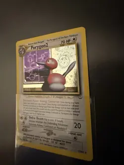 Pokemon Porygon2 TCG Neo Revelation Holo Card 12/64 Unlimited Holo Rare - Image 5