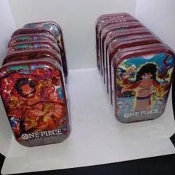 12 One Piece Card Game Mini Tins-Vol. 1 [TS-01] - MONKEY D. LUFFY & Gol D. Roger - Image 4