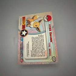 Topps Eevee 133 Series 3 TV Animation Blue Logo Pokemon Card - Image 4