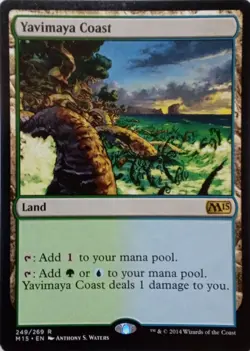 249/269 YAVIMAYA COAST RARE CORE SET 2015 MTG CARD - Image 1