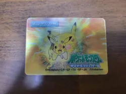 Pikachu Starly Piplup Pokemon 3D-lenticular Promo Card McDonald's Nintendo Japan - Image 3