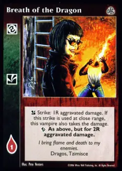 Breath of the Dragon [Third set] - VTES card - Image 1