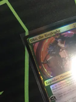 MTG Magic The Gathering Oko, The Ringleader Foil Prerelease Promo Planeswalker - Image 2