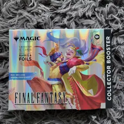 MTG TCG Magic The Gathering Final Fantasy Omega Collector Booster Box Sealed - Image 1