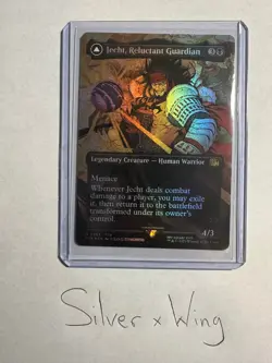 Jecht, Reluctant Guardian Borderless Foil x1, MTG, Final Fantasy, FIN, NM - Image 1