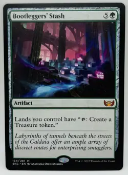 MTG Bootleggers' Stash Streets of New Capenna 134/281 LP Lightly Played Mythic - Image 1