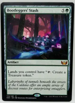 MTG Bootleggers' Stash Streets of New Capenna 134/281 LP Lightly Played Mythic - Image 3