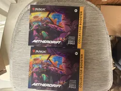 MTG Magic the Gathering: Aetherdrift Collector Booster Box NEW SEALED X2 - Image 1