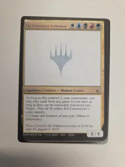The Convention Enthusiast Unknown Event Playtest MTG Magic The Gathering Gencon - Image 1